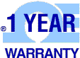 1 Year Warranty